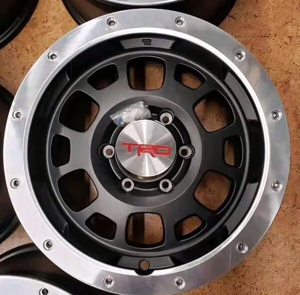 4 OEM New 16" TRD Beadlock Wheels.
