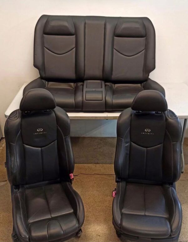 INFINITI G37 RHD SEATS FRONT AND REAR