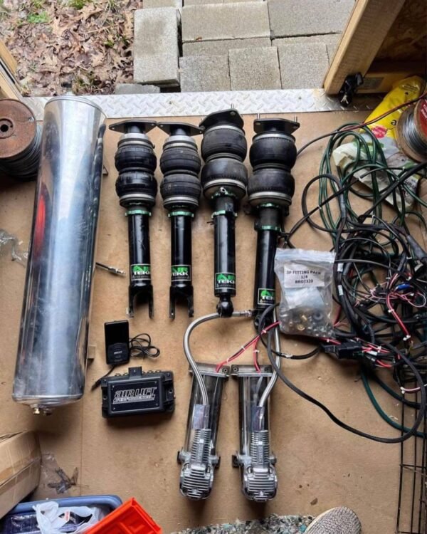 G37 Airtekk suspension w/airlift 3p management