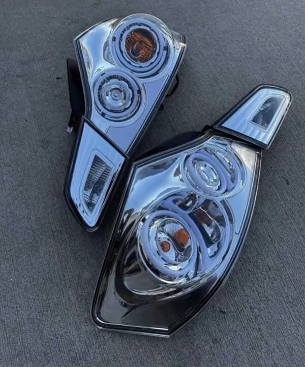 Infiniti G37 V36 G35 Q40 06-14 4dr Sedan Halo Tail Lights Clear